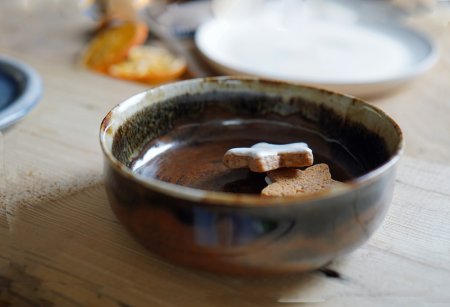 handgetöpferte Keramik Bowl Schälchen für Oliven, Nüsse oder Pralinen